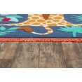 thumbnail image 3 of Novogratz ATTICATC-3NVY5070 5 x 7 ft. Attic-3 Rectangle Rug - Navy, 3 of 6