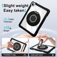 thumbnail image 5 of XYX Shockproof Tablet Case for iPad Pro 11 inch 4th/3rd/2nd Gen (2022/2021/2020) with 360 Rotating Stand, Slim Lightweight Protective Case, Black, 5 of 5
