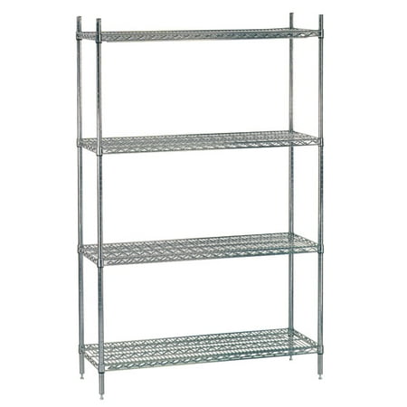 

Advance Tabco 48 Wire Shelving Unit-Chrome Model ECC-2448