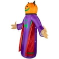 thumbnail image 4 of Northlight LED Lighted Inflatable Jack-O-Lantern Grim Reaper Outdoor Halloween Decoration - 8', 4 of 6