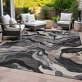 thumbnail image 3 of Dalyn Rugs Machine Washable Indoor/Outdoor Chantille ACN2162 Granite 2'6" x 3'10" Rug, 3 of 9