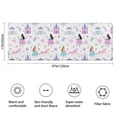 thumbnail image 3 of Princess Castle & Unicorn Pattern Bathroom Rugs Mat,Non Slip Microfiber Bathroom Rug,Rubber Backing,Soft Bathroom Mats for Bathroom Floor,Tub and Shower,47x17in(120x43cm), 3 of 5