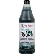 Double K Horse Sense Emerald Black Shampoo Deep Cleans Conditions Shine Liter