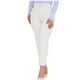 thumbnail image 1 of Pantalones casuales Umfun para mujer, de cintura alta, con bolsillos, ajustados, color liso, cómodos, color blanco, talla XL, 1 of 4