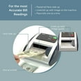 thumbnail image 5 of AccuBANKER D450 5-Point Counterfeit Bill Detector Machine, Counterfeit Money Checker with Infrared Magnetic Watermark & Micro-Printing Detection, Retail Grade, UL Listed, 5 of 6