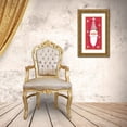 thumbnail image 3 of Kennedy, Lisa 14x24 Gold Ornate Wood Framed with Double Matting Museum Art Print Titled - Santa and Glasses, 3 of 4