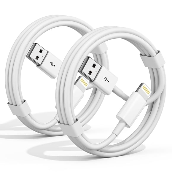 Cable de carga ANSEIP USB a Lightning de 1 m para iPhone 14 blanco