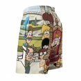 thumbnail image 4 of The Loud House Men's Swim Trunks Board Shorts Drawstring Elastic Waist Quick Dry Swimsuits Beach Shorts with Pockets XL, 4 of 8