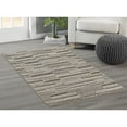 thumbnail image 3 of Mainstays Studio Plush Pixel Tan/Gray Indoor Accent Rug, 30" x 48", 3 of 7