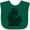 Green, variant on Inktastic Michigan Silhouette Mandala Boys or Girls Baby Bib
