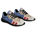 thumbnail image 6 of Golden Retriever Dog American flag Shoes Sneakers Black Size 5, 6 of 7