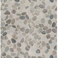 thumbnail image 4 of MSI Puebla Greige Pebble 11.42 in. x 11.42 in. x 10mm Polished Marble Mesh-Mounted Mosaic Tile (9.1 sq. ft./case), 4 of 6