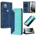 thumbnail image 2 of Phone Case for Motorola Moto One 5G Ace FOXDOCK Premium Leather,Creative Dual-Color Cover with Card Slot,Shockproof, 2 of 7