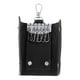 thumbnail image 5 of Estuche para llaves con gancho para cinturón, llavero con 6 clips, regalo de Navidad o cumpleaños negro, 5 of 9