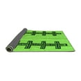 thumbnail image 2 of Ahgly Company Indoor Square Oriental Green Modern Area Rugs, 8' Square, 2 of 4