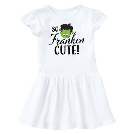 

Inktastic Halloween So Franken Cute Gift Baby Girl Dress