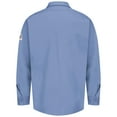 thumbnail image 4 of Bulwark B37530254 Chemise de Travail Excel Résistant aux Flammes&44; Bleu Clair - Moyen, 4 of 4