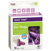 Flents Quiet Time Foam Ear Plugs, 10 Each