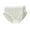 White, variant on Posijego XL-4XL Women's Lace Underwear Seamless Breathable Stretch Panties Women's Plus Size Bikini Briefs