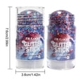 thumbnail image 5 of Football Game Glitter Stick - Red White Blue Body Glitter, Patriotic Glitter Stick, 4th of July Glitter Stick, Hair Glitter Gel, Flag Makeup, Waterproof, Long-Lasting, Independence Day, Art Craft, 5 of 9