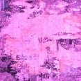 thumbnail image 1 of Ahgly Company Indoor Square Oriental Pink Industrial Area Rugs, 8' Square, 1 of 4