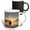 Multicolor, variant on 3drose, Canada, B.c., a Kayaker Paddles in Sunlit Early Morning Mist on a Lake, 11oz Two-tone Yellow Mug
