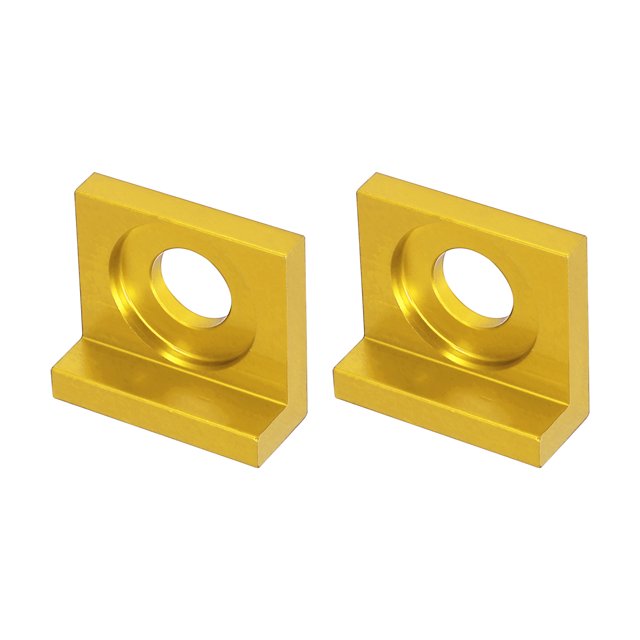 Unique Bargains 2pcs 15mm Dia Motorcycle Chain Adjuster Block Tensioner