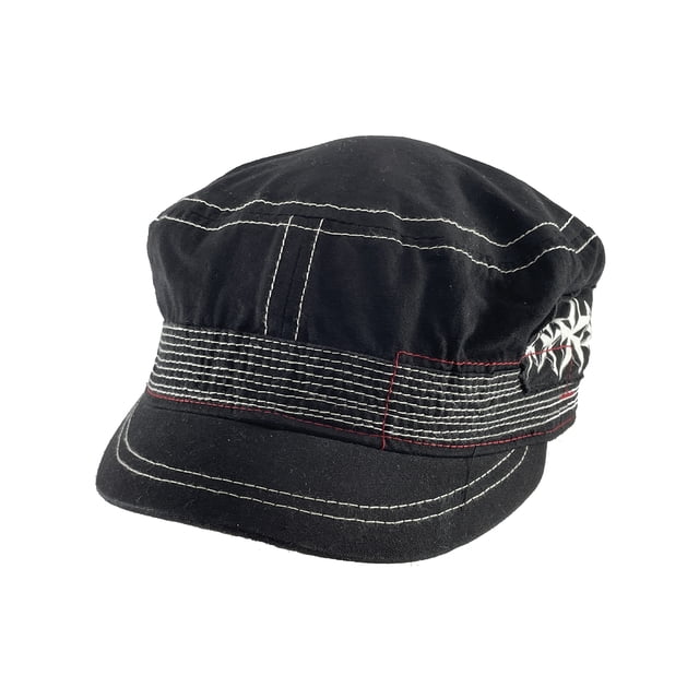 Top Headwear 5-Star Cadet Cap - Black