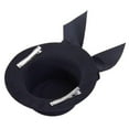 thumbnail image 3 of Hat Fascinator Millinery Fancy Dress Props Disfraz Negro Macarena Mini sombrero de copa, 3 of 8