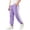 Purple, variant on BLVB Toddler and Kids Boys Girls Sweatpants Joggers Active Soft Running Pants with Pockets Workout Clothes(Red,1-2 Years)