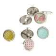 thumbnail image 5 of 50 Pieces Mini Colorful Brads Paper Craft Fasteners Office Stationery Supply, 5 of 8
