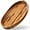 Acacia, variant on Acacia Oval Wooden Serving Tray with Handless - 16.5" x 13" Ottoman Table Oval Wooden Tray - Round Serving Tray - Ottoman Tray for Living Room, Coffee Table Decor, Serving Platter, Walnut color