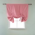 thumbnail image 4 of HLONK Contemporary White Solid Print Kitchen Curtains  30 x 46 In, 4 of 7