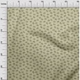 thumbnail image 3 of oneOone Tissu Polyester Spandex Vert Clair Rétro Minimal Burger Matériel de Robe Tissu Imprimé Tissu au Mètre 56 Pouces de Large, 3 of 5