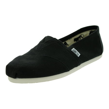 TOMS Shoes Classics Casual Shoes (Black Canvas)