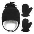 thumbnail image 2 of Ludlz Child Winter Hat Set, Soft Warm Children Beanie Hat with Gloves, Kids Hat Mittens Set Childrens Ski Warm Set for Baby Girls Boys, 3M-6T, 2 of 3