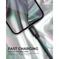 thumbnail image 3 of Powertek Powertek 6ft Metallic Shine Fast Charging Lightning Cable, 3 of 6