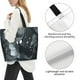 thumbnail image 3 of Disketp Forest Black Ghost Warrior Bolsa Tote Estampada para Mujer, Bolso de Hombro y de Mano para Compras y Viajes, 3 of 8