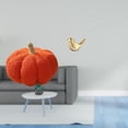 thumbnail image 2 of Cojines decorativos suaves con forma de calabaza de Halloween, figura de pájaro, estatua de resina, ideal para hogares, dormitorios, salas de estar, o, 2 of 8