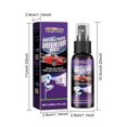 thumbnail image 2 of Peggybuy Clear Coat Long Lasting Sprayer Licence Plate Defender Sprayer Licence Effective & Invisible Defence Sprayer Fit for Most Cars, 2 of 9
