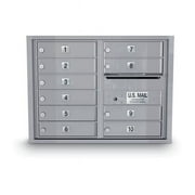 Postal Products Unlimited N1034006 10-Door Standard 4C Mailbox, 118