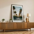 thumbnail image 2 of South Windsor - Los Angeles California Photography Black Framed Wall Art Print 24 x 36 inches, 2 of 8
