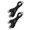 Black, variant on 2pcs/set 100cm Flat Tip USB to Type C Charging Wire Data Cable for Easy Storage and Travel Daily Home Use