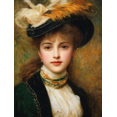 thumbnail image 1 of Qisvanset Retro Lily Floral Canvas Print 12x16 Inch Multi Room Wall Art, 1 of 8