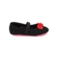 thumbnail image 2 of New Girl Betani Ada-5 Leatherette Perforated Bow Tie Mary Jane Flat (Toddler), 2 of 5