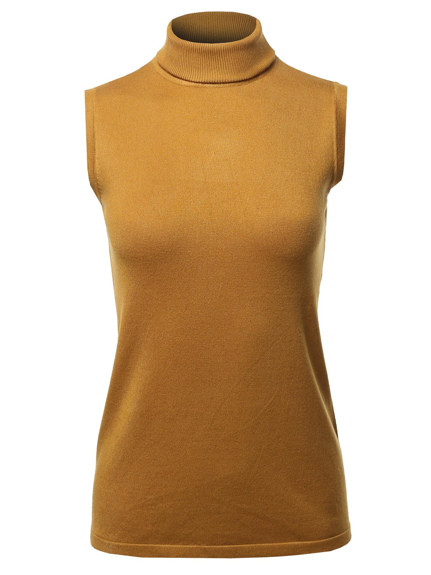 Walmart sleeveless turtleneck Clearance