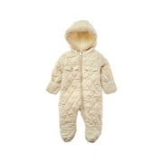 Kensie girls Star Foil Print Pram, 3/6M, White