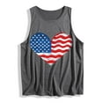 thumbnail image 4 of Delliss Women's Independence Day Print Baggy Crew Neck Casual Sleeveless Basic Top, 4 of 4