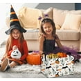 thumbnail image 5 of Rectangular Kids Storage Bin Halloween Basket Cartoon Storage Basket with Handles for Organizing Home Kitchen Boys and Girls Toys Bins Shelf Baskets(Watercolor Halloween), 5 of 7