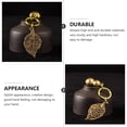 thumbnail image 3 of unbranded Llavero De Latón Dorado Con Colgante De Calabaza Estilo Retro Y Para Uso Diario, 3 of 8